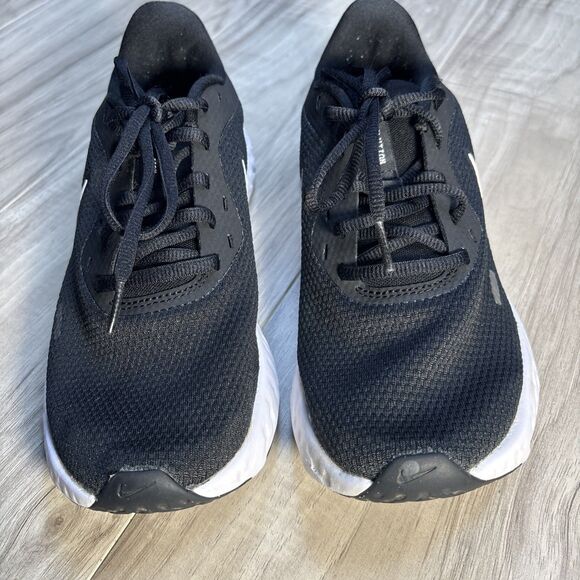 Nike Revolution 5 Womens Black White Athletic Shoes Size 8 - Picture 8 of 12